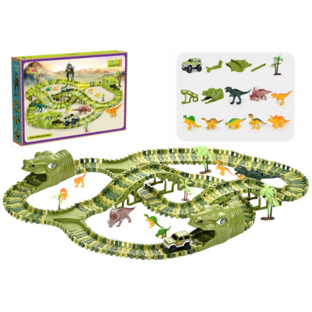Racerbana DIY Dinosaurie 240 Delar