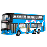 Dubbeldeckarbuss 142 Metallisk Blå Turbuss