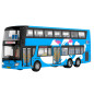 Dubbeldeckarbuss 142 Metallisk Blå Turbuss