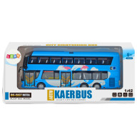 Dubbeldeckarbuss 142 Metallisk Blå Turbuss