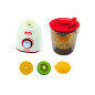 Blandare för barn med ljus, ljud och frukter 3 stycken