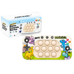 Arkadspelkonsol Pop It med 4 spelalternativ - Dinosaurier