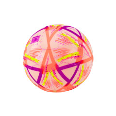 Gummiboll med ljusa mönster Orange 24 cm | HandlaSmidigt.se
