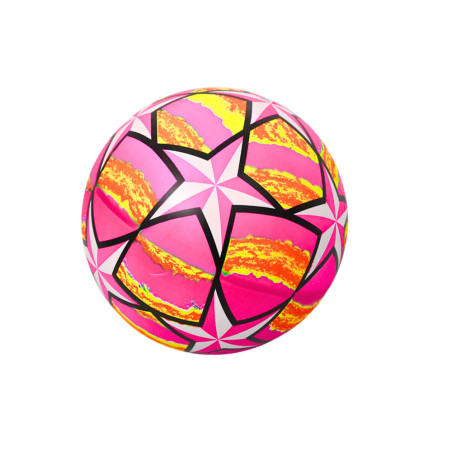 Gummiboll Ljusstjärnor Rosa 24 cm | HandlaSmidigt.se