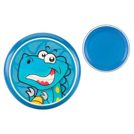 Flygande Frisbee-skiva med Blå Dinosaurie 20 cm | HandlaSmidigt.se