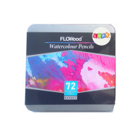 Set av 72 lösliga färgpennor