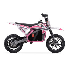 Motorcrosscykel TRAIL KING på batteri HP114E Rosa