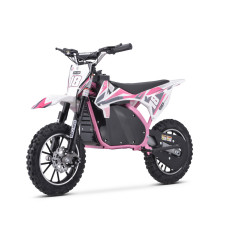 Motorcrosscykel TRAIL KING på batteri HP114E Rosa | HandlaSmidigt.se