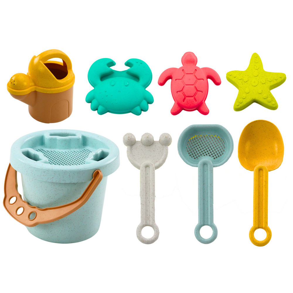 Sandset Hink Spade Rake Sieve Molds Pastel