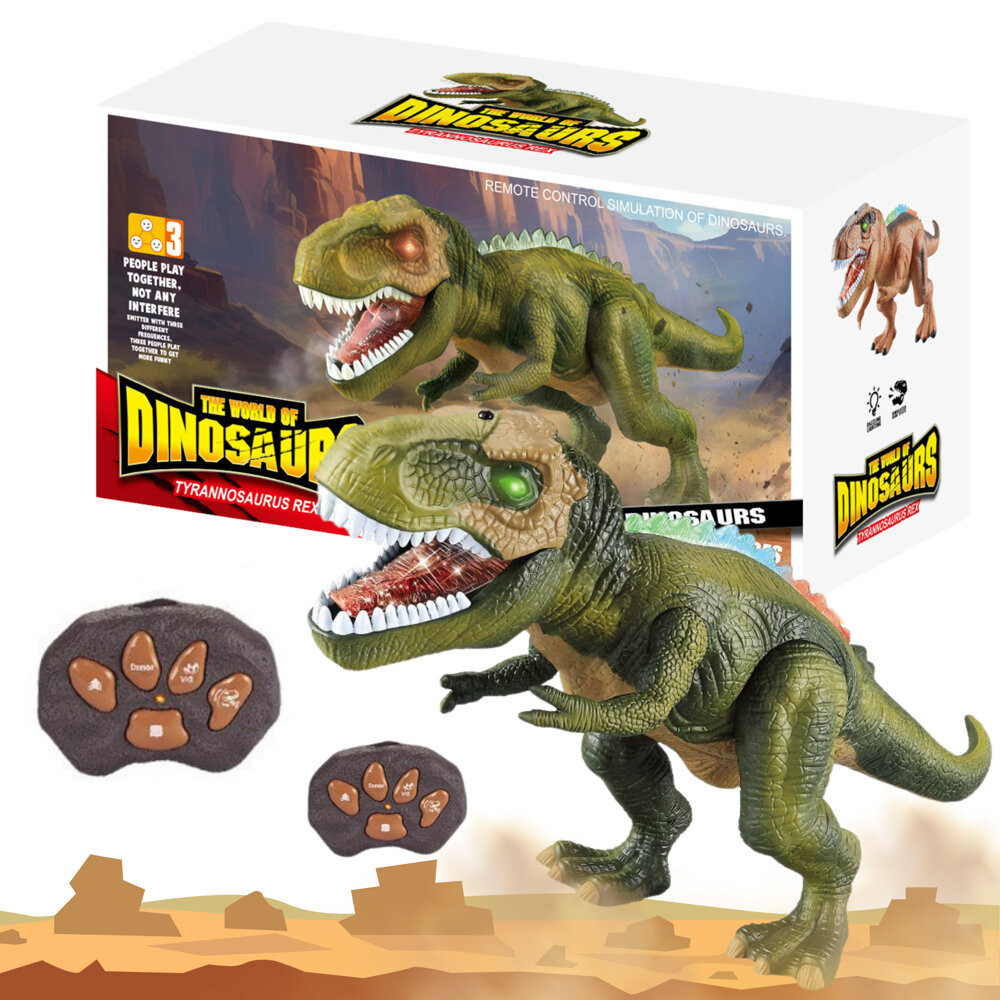 Dinosaurie T-Rex Fjärrstyrd RC Ljus Ljud