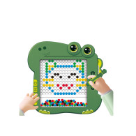 Tablica Magnetyczna Edukacyjna Dinozaur Pad Układanka Zielona
