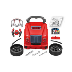 Lastbilsmotor För Att Skruva Isär Röd Verktygssats för Hemmafixare Werkstatt