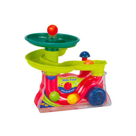 Fontän Rutschbana för bollar Boll Ljud Färgglad