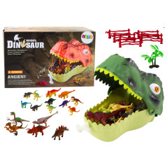 Set med Stora Dinosauriefigurer Grön Dinosaurie 45 Delar | HandlaSmidigt.se
