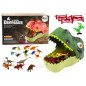 Set med Stora Dinosauriefigurer Grön Dinosaurie 45 Delar