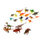 Set med Stora Dinosauriefigurer Grön Dinosaurie 45 Delar