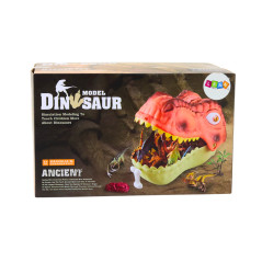Set med Stora Dinosauriefigurer Grön Dinosaurie 45 Delar | HandlaSmidigt.se