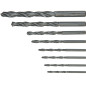 Borrsatser i HSS för metall, 3,0-10,0 mm, 8 delar.