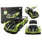 Byggsats för fjärrstyrd bil Rastar 18 Pagani Huyara BC Grön 2896 Delar