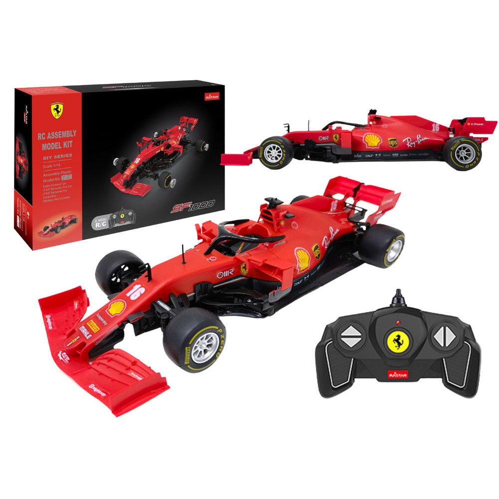 Konstruktionssats RC-bil Rastar 1:16 Ferrari SF1000 Röd Racingbil