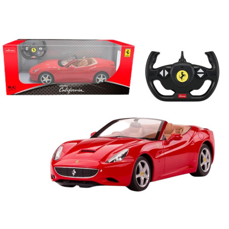 Bil RC 124 Fjärrstyrd Sportig Ferrari California Röd