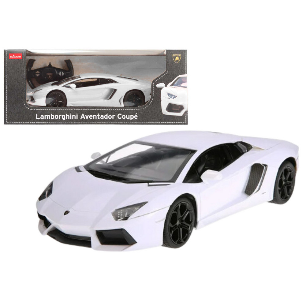 Bil RC 114 Rastar Lamborghini Aventador LP700 Vit Bil RC 114 Rastar Lamborghini Aventador LP700 Vit