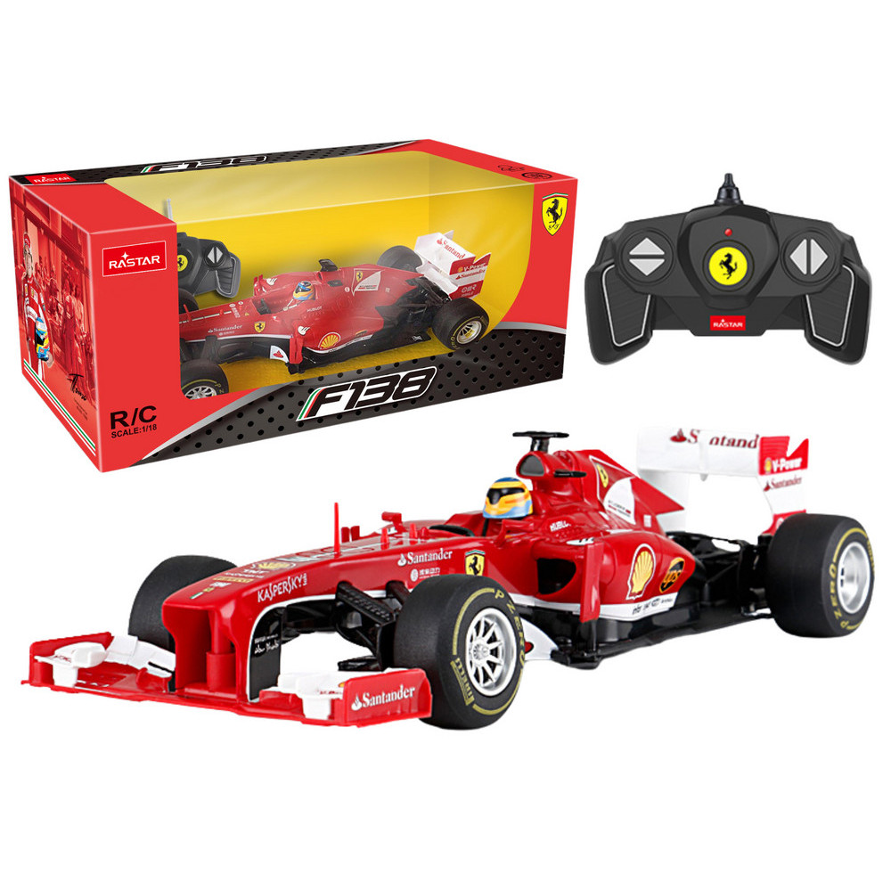 Bil RC 118 Rastar Ferrari F1 Röd