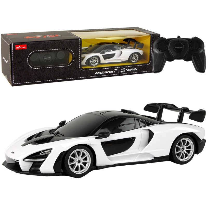 RC Sportbil 1:18 Fjärrstyrd McLaren Senna Vit