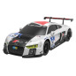 Bil RC 124 Fjärrstyrd Sportbil AUDI R8 LMS Vit-Svart