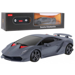 RC-bilmodell 1:24 Fjärrstyrd Lamborghini Sesto Elemento Grå