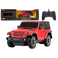 Auto RC 124 Zdalnie Sterowany JEEP Wrangler JL Rubicon Czerwony