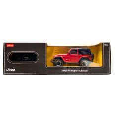 Bil RC 124 Fjärrstyrd JEEP Wrangler JL Rubicon Röd