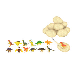 Set med dinosaurieägg Figurgrävning Brädspel 12 st | HandlaSmidigt.se