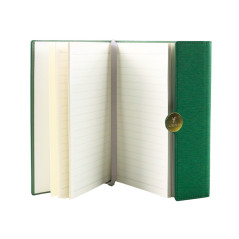 Anteckningar Kontorsmagnet Anteckningsbok A5 Linjerad med Grön Fodral