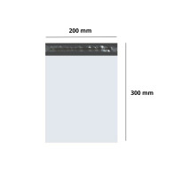Kurirkuvert Foliopak 100 stycken 200x300mm