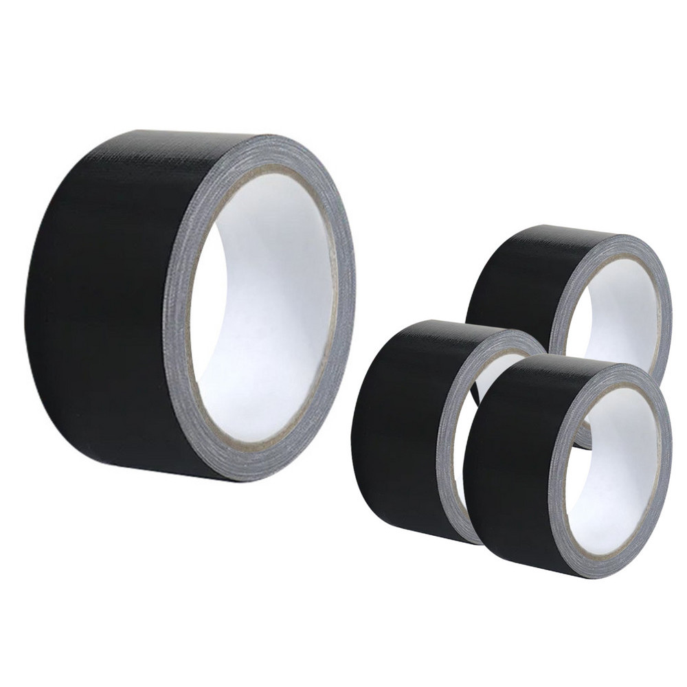 Taśma Tekstylna Wytrzymała Mocna Uniwersalna Czarna 48mm54Y