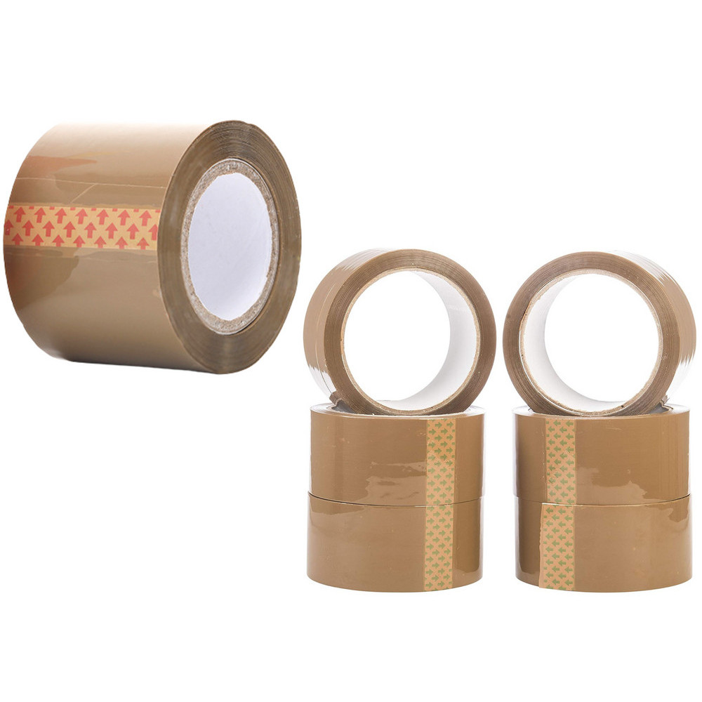 Tejp Brun Syntetiskt Gummi 48MM50M 54Yd Stark Tejp Brun Syntetiskt Gummi 48MM50M 54Yd Stark
