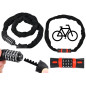 Lås Cykellås med Sifferkod Spärrning