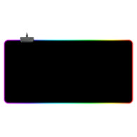 Musmatta för mus och tangentbord med LED-belysning 30x80cm