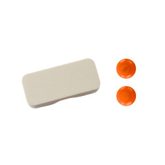 Magnetiskt Whiteboard Torkbar Mångsidig Svamp 2 Magneter 45x60cm