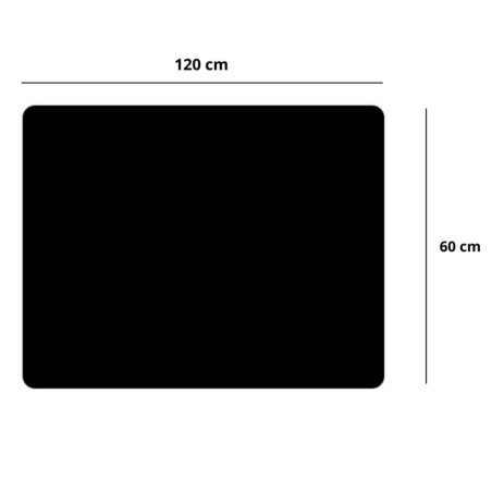 Stor Kontorsmusmatta för Mus och Tangentbord 120 x 60cm