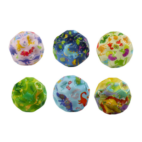 Blinkande Boll för att Studsa, Krama och Med Utskott Dinosaurier 7cm