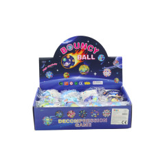 Lysande Boll för att Studsa med Djuphavs Djur 7cm