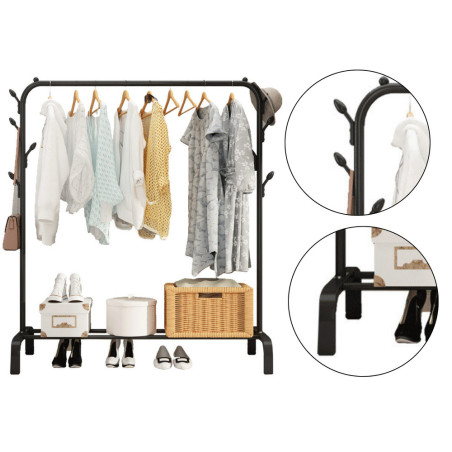 Klädhängare Skor Garderob Fristående