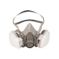 Ansiktsmask Halvmask Motståndsdammskydd Lackering 2 Kolfilter