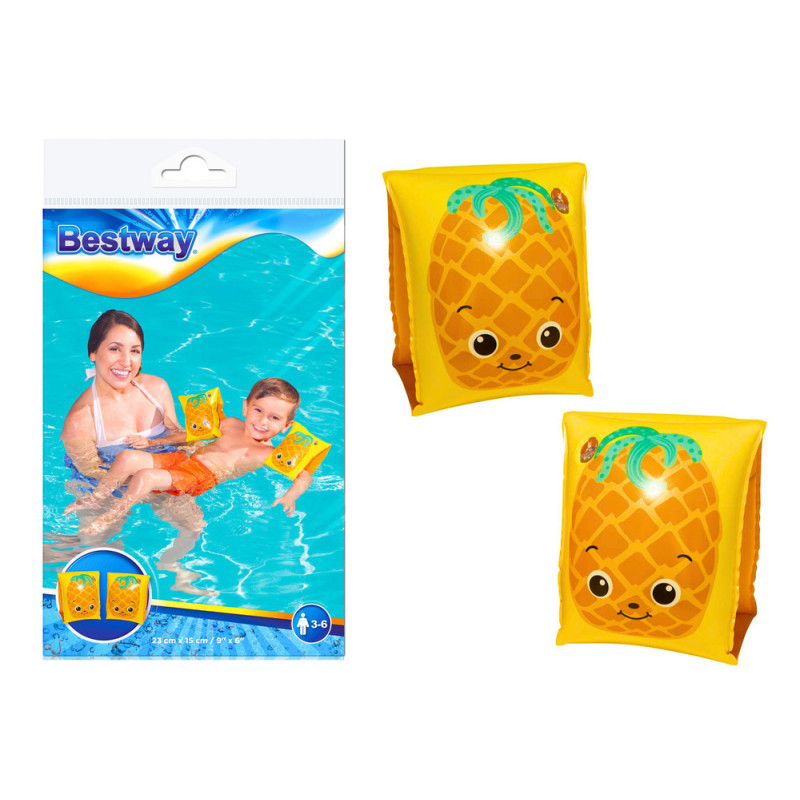 Ärmkuddar för simning Ananas Bestway 32042