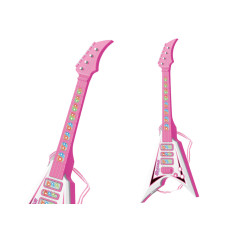 Elgitarr för barn Ljusa melodier Rosa