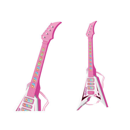 Elgitarr för barn Ljusa melodier Rosa