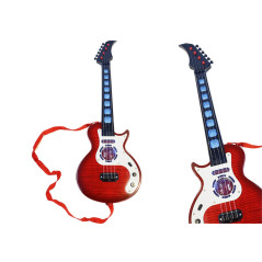 Elgitarr för barn Ljusa melodier Röd