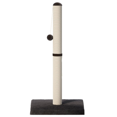 Kattklösmöbel Skrapstolpe Mörkgrå Torn 80 cm x 40 cm